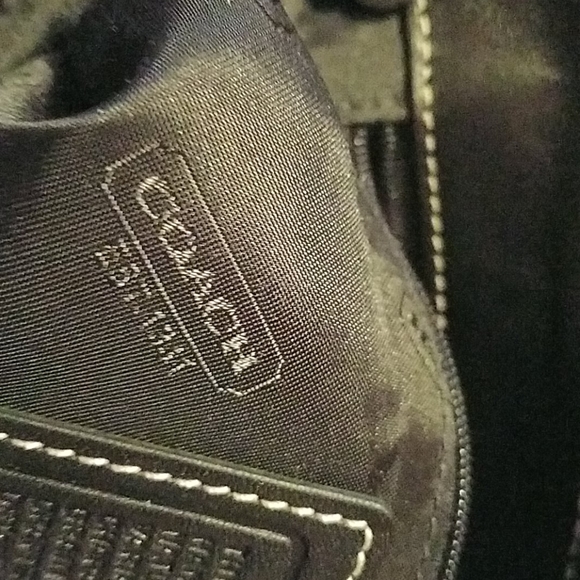 Coach Handbag - Black - Picture 5 of 5